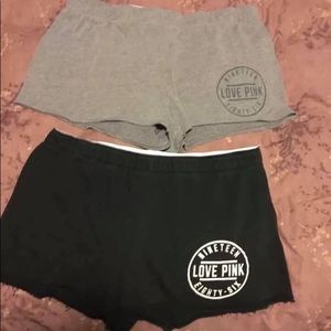 🚫SOLD🚫 3 pairs VS pink shorts